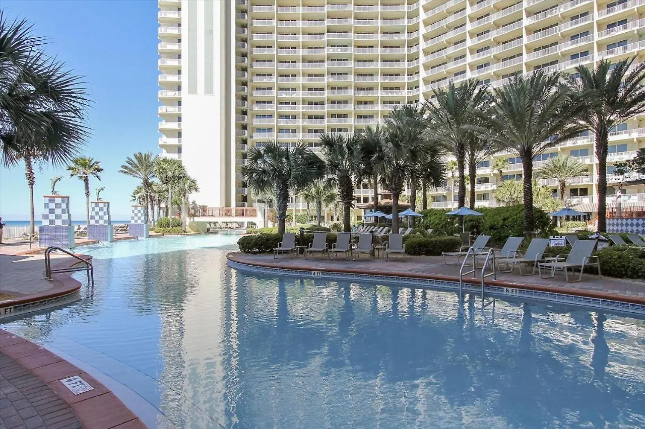 Shores Of Panama 630-1Bdbunks, Sleeps 6, Beach Front! Free Fun! Reserved Parking Space Condo Panama City Beach 0*,  United States